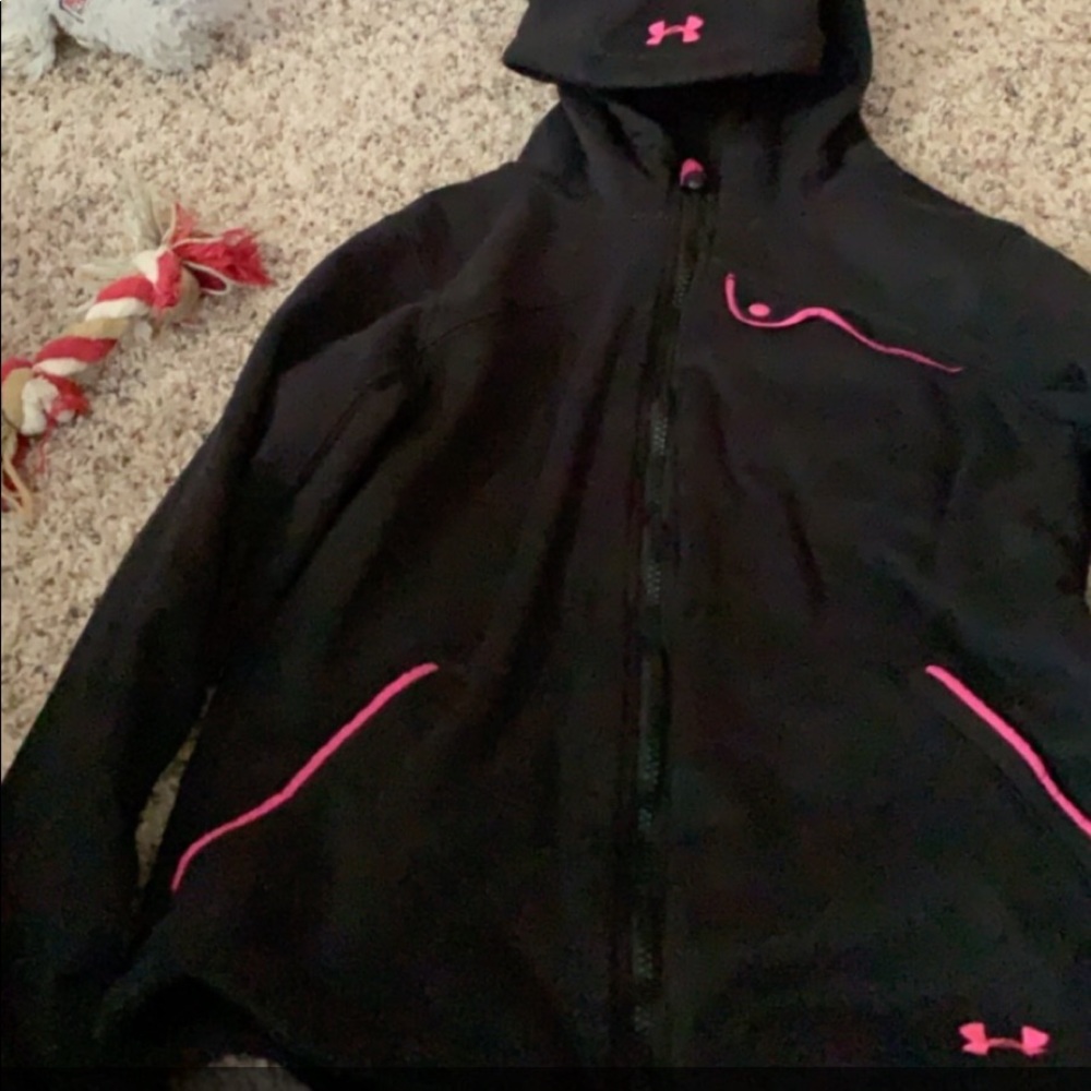 Youth Under Armour large full zip sweatshirt